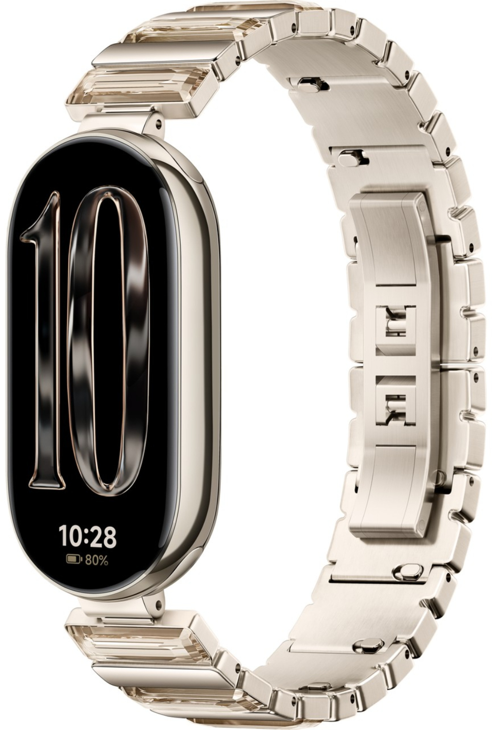 Фитнес-браслет Xiaomi Smart Band 10 Glimmer Edition золотистый BHR07Q6GL